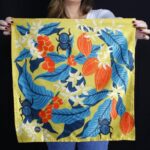 Pañoleta Flor del Café y Cacao