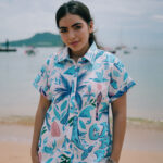Camisa Celeste Caribe
