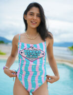 Vestido de baño entero - Panama Beach Club turquesa