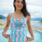 Vestido de baño entero - Panama Beach Club turquesa