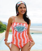 Vestido de baño entero - Panama Beach Club naranja