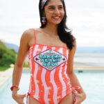 Vestido de baño entero - Panama Beach Club naranja