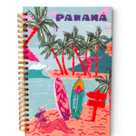 Cuaderno Beach Day - Hojas rayas + Stickers