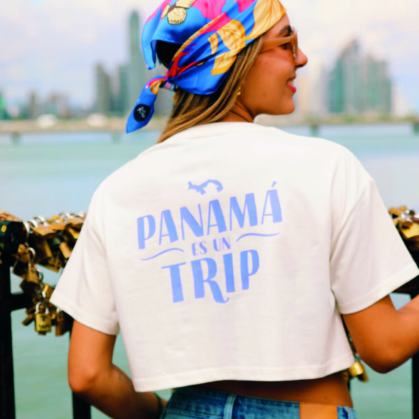 Crop top Panamá es un trip - one size